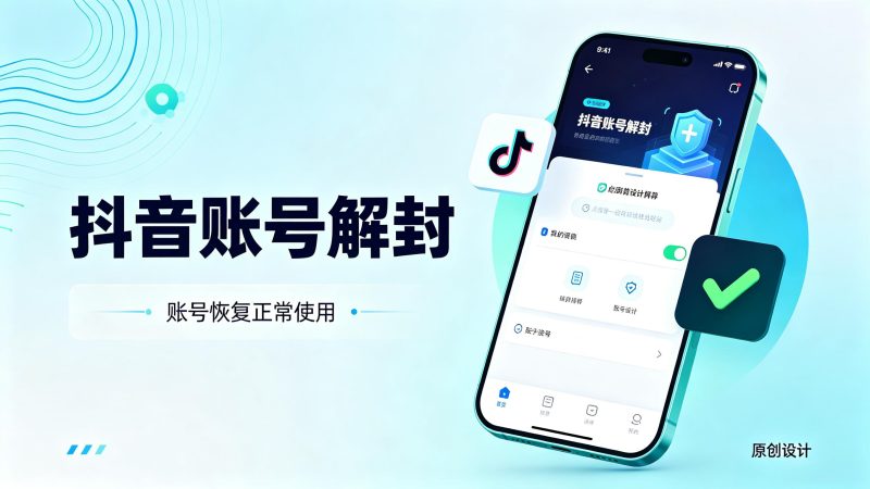 【独家技巧】抖音解封_大牛副业网